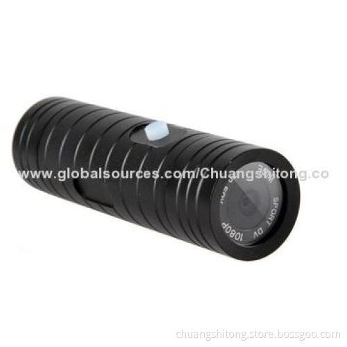 Mini camera extreme sports, 12Mp bullet type, H.264/mov wide angel PC-camera